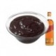 Pâte whisky Bigatton — petit bol avec pâte aromatisée au whisky et bouteille
